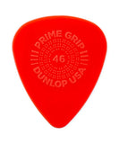 Dunlop Púas Prime-Grip Delrin 500 450B.46 (36) .46mm, Rojo con 10 piezas