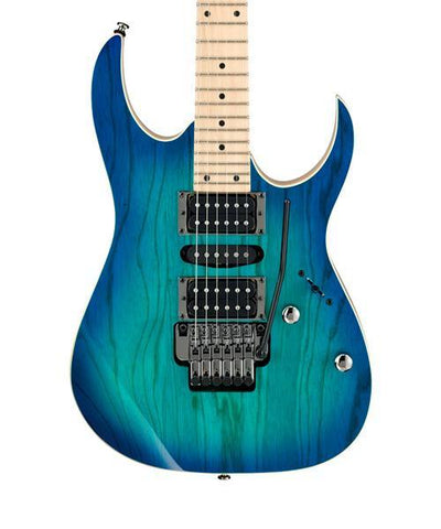 Ibanez Guitarra Eléctrica Azul Sombreado RG370AHMZ-BMT, Serie RG