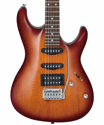 Ibanez Guitarra Eléctrica Natural Sombreado Marrón GSA60-BS, GIO SA