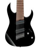 Ibanez Guitarra Eléctrica Negra 8 Cuerdas RGMS8-BK RG Multi-Escala