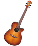 Ibanez Guitarra Electroacústica Ámbar Sombreado AEG70-VVH, Serie AEG