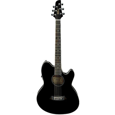 Ibanez Guitarra Electroacústica Negra TCY10E-BK Talman