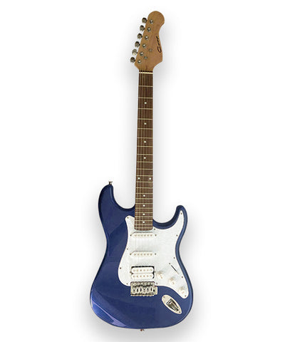 Caraya Guitarra Eléctrica Azul E-211 BL Brillante