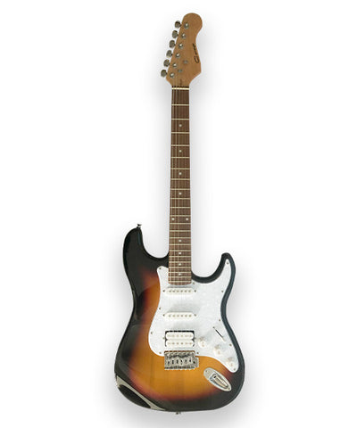 Caraya Guitarra Eléctrica Sombreada E-211 BS Brillante