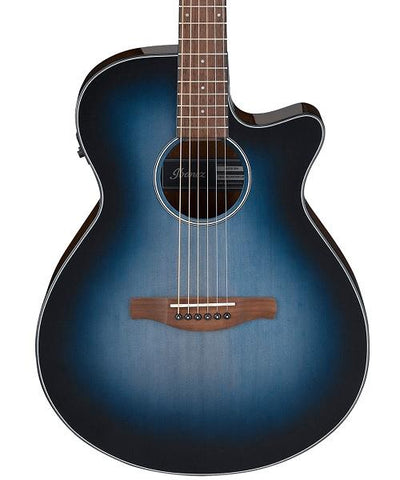 Ibanez Guitarra Electroacústica Azul Sombreado AEG50-IBH AEG
