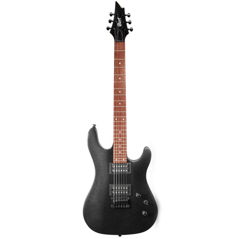 Cort Guitarra Eléctrica KX100-BKM Negro Matte, Serie KX