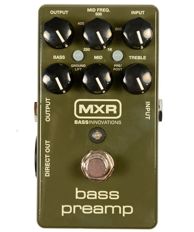 Dunlop MXR Pedal Preamplificador M81 Bass Preamp