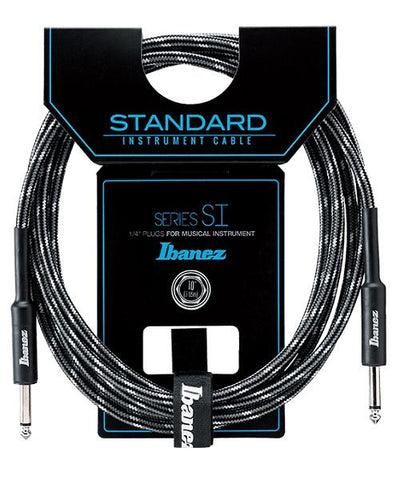 Ibanez Cable 3.05Mts Negro/Gris SI10-CCT Recto/Recto