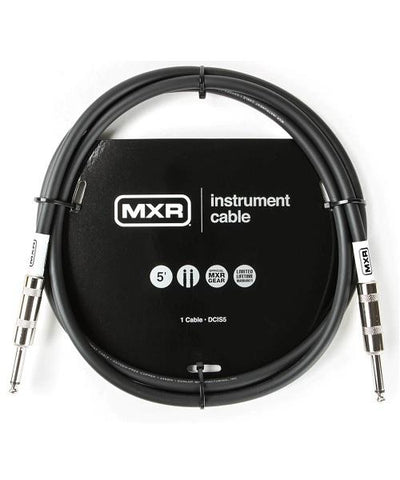 Dunlop Cable MXR 1.52 Mts. DCIS5 Negro Recto/Recto