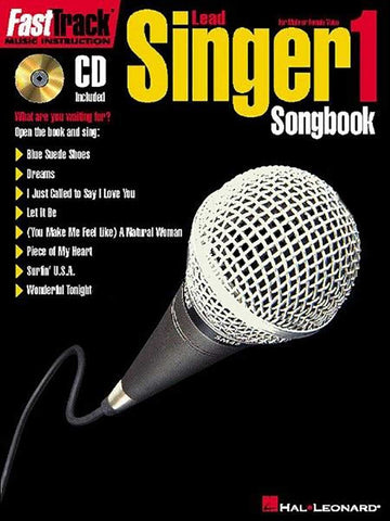 FAST TRACK LEAD SINGER SONGBOOK 1 /CD
