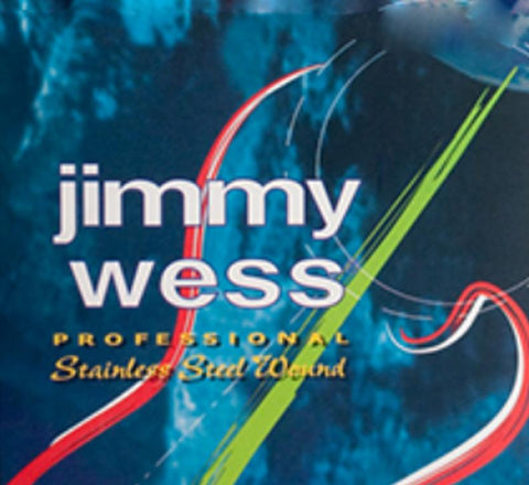 Jimmy Wess Pro Cuerda WAB80 para Bajo Eléctrico, Calibre 0.080, Acero Inoxidable