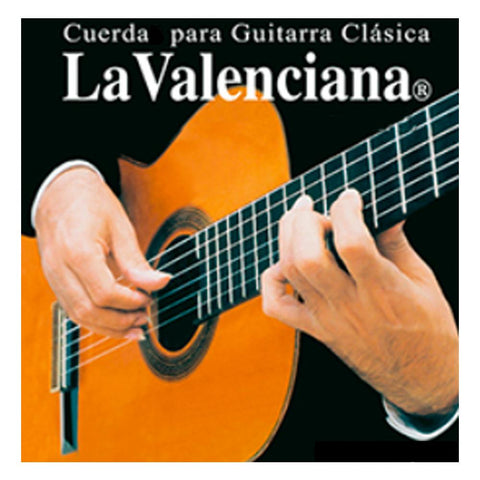 La Valenciana Cuerda "Titanio" 416T(12) para Guitarra Clásica, 6A, Nylon